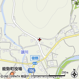大阪府豊能郡能勢町宿野671周辺の地図