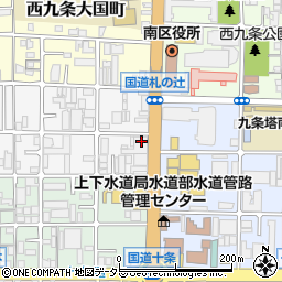 京都府京都市南区西九条豊田町1周辺の地図