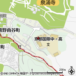 京都府京都市東山区今熊野本多山町周辺の地図