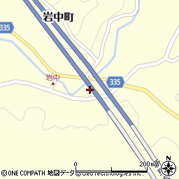 愛知県岡崎市岩中町ヒカゲ周辺の地図