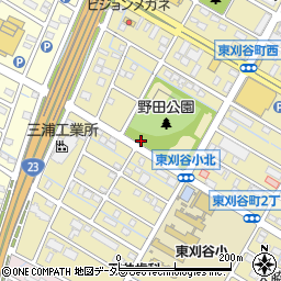 野田公園トイレ２（バス停前）周辺の地図