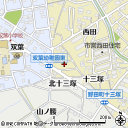 愛知県刈谷市野田町西田31-9周辺の地図