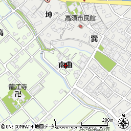 愛知県刈谷市小垣江町南曲周辺の地図