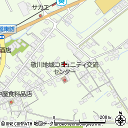 島根県江津市敬川町1225周辺の地図