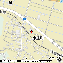 三重県四日市市小生町190周辺の地図
