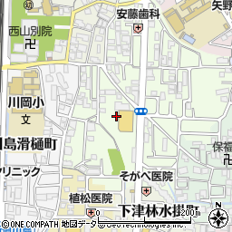 京都府京都市西京区川島東代町周辺の地図