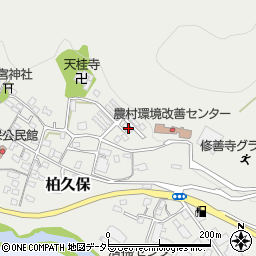 静岡県伊豆市柏久保159-4周辺の地図