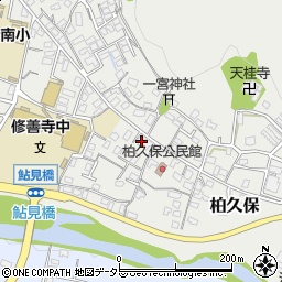 静岡県伊豆市柏久保289-1周辺の地図