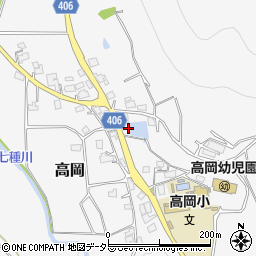 兵庫県神崎郡福崎町高岡1832-4周辺の地図