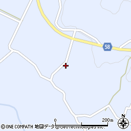 広島県庄原市比和町三河内1516周辺の地図