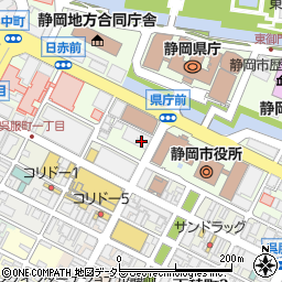 朝日新聞静岡総局周辺の地図