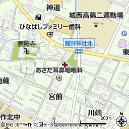 舳越町公民館周辺の地図