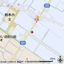 滋賀県甲賀市水口町北脇1078-4周辺の地図