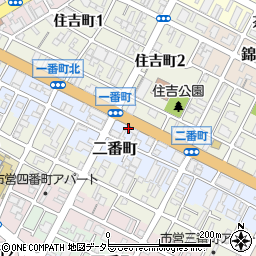 小柳印舗周辺の地図