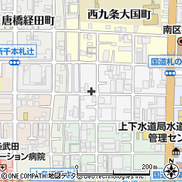 京都府京都市南区西九条豊田町31周辺の地図