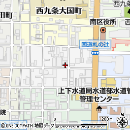 京都府京都市南区西九条豊田町26周辺の地図