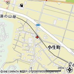 三重県四日市市小生町611周辺の地図