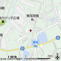 愛知県知多郡東浦町緒川葭狭間29周辺の地図