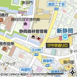 静岡県教育会館（一般財団法人）周辺の地図