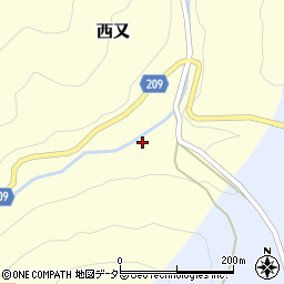 静岡県静岡市葵区西又1914周辺の地図