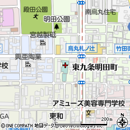 ホテル　アンテルーム　京都周辺の地図