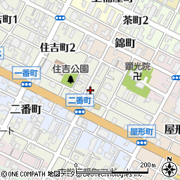 岡峰紙器紙芸堂周辺の地図
