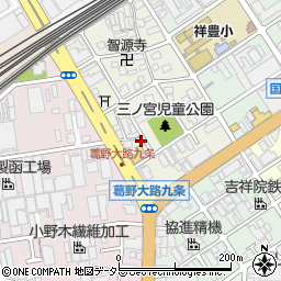 京都府京都市南区吉祥院三ノ宮西町72周辺の地図