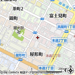 トーエネック静岡支店周辺の地図