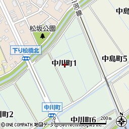 〒448-0823 愛知県刈谷市中川町の地図