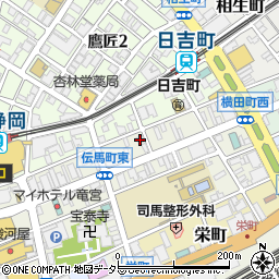 ｉｓｍ伝馬町周辺の地図