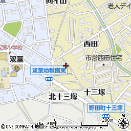 愛知県刈谷市野田町西田31-22周辺の地図