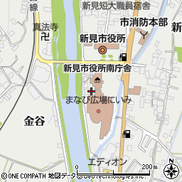 岡山県新見市新見126-5周辺の地図