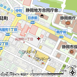 呉服町タワーパーキング周辺の地図