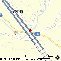 愛知県岡崎市岩中町岩倉周辺の地図