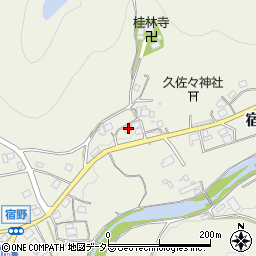 大阪府豊能郡能勢町宿野471周辺の地図