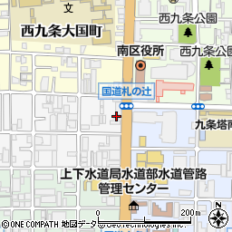 クシタニ京都店周辺の地図