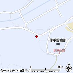 愛知県新城市作手高里稲子場周辺の地図