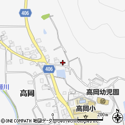 兵庫県神崎郡福崎町高岡1958-18周辺の地図