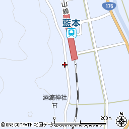 兵庫県三田市藍本1012周辺の地図