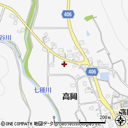 兵庫県神崎郡福崎町高岡1906周辺の地図