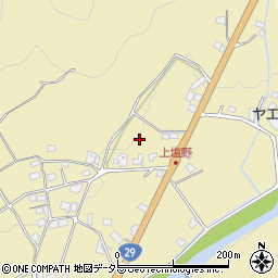 兵庫県姫路市安富町塩野周辺の地図