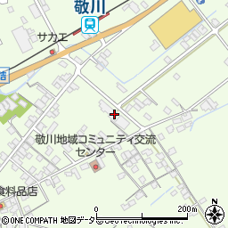 島根県江津市敬川町1230周辺の地図