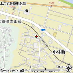 三重県四日市市小生町655-1周辺の地図