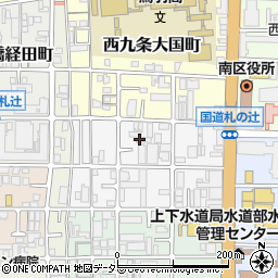 京都府京都市南区西九条豊田町37周辺の地図
