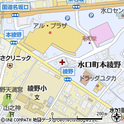 甲賀レンタカー周辺の地図