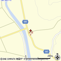 真蔵寺周辺の地図