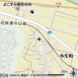 三重県四日市市小生町646周辺の地図