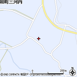 広島県庄原市比和町三河内1652周辺の地図