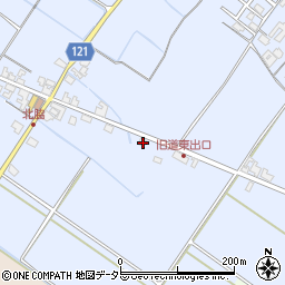 滋賀県甲賀市水口町北脇1031周辺の地図