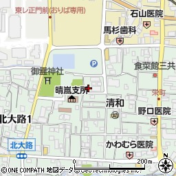 タイムズ石山栄町駐車場周辺の地図
